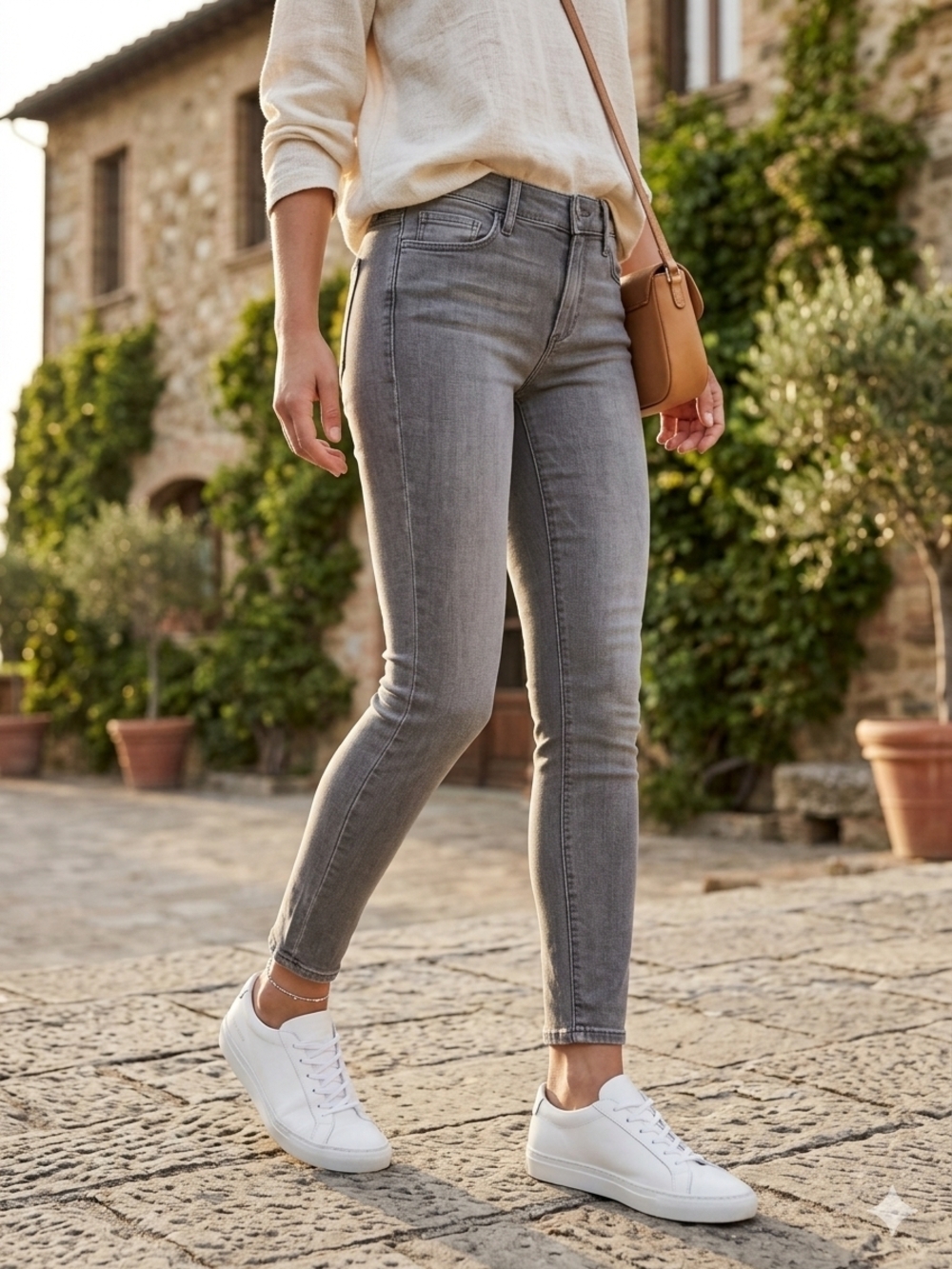 Paige Verdugo Ultra Skinny Jeans in Silvie Gray Size 27